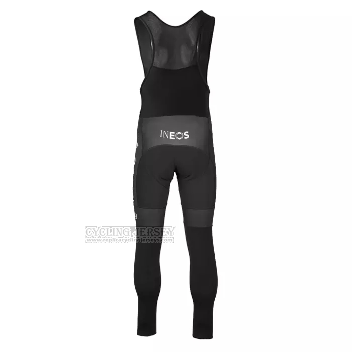 2022 Cycling Jersey Ineos Grenadiers Red Black Long Sleeve and Bib Short